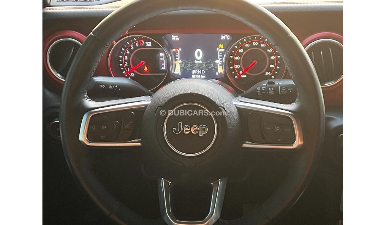 Jeep Wrangler Unlimited Rubicon JEEP WRANGLER ROBICON 2019 ORIGINAL PAINT WITH ONE YEAR WARRANTY