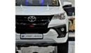 Toyota Fortuner EXCELLENT DEAL for our Toyota Fortuner TRD Sportivo ( 2018 Model ) in White Color GCC Specs