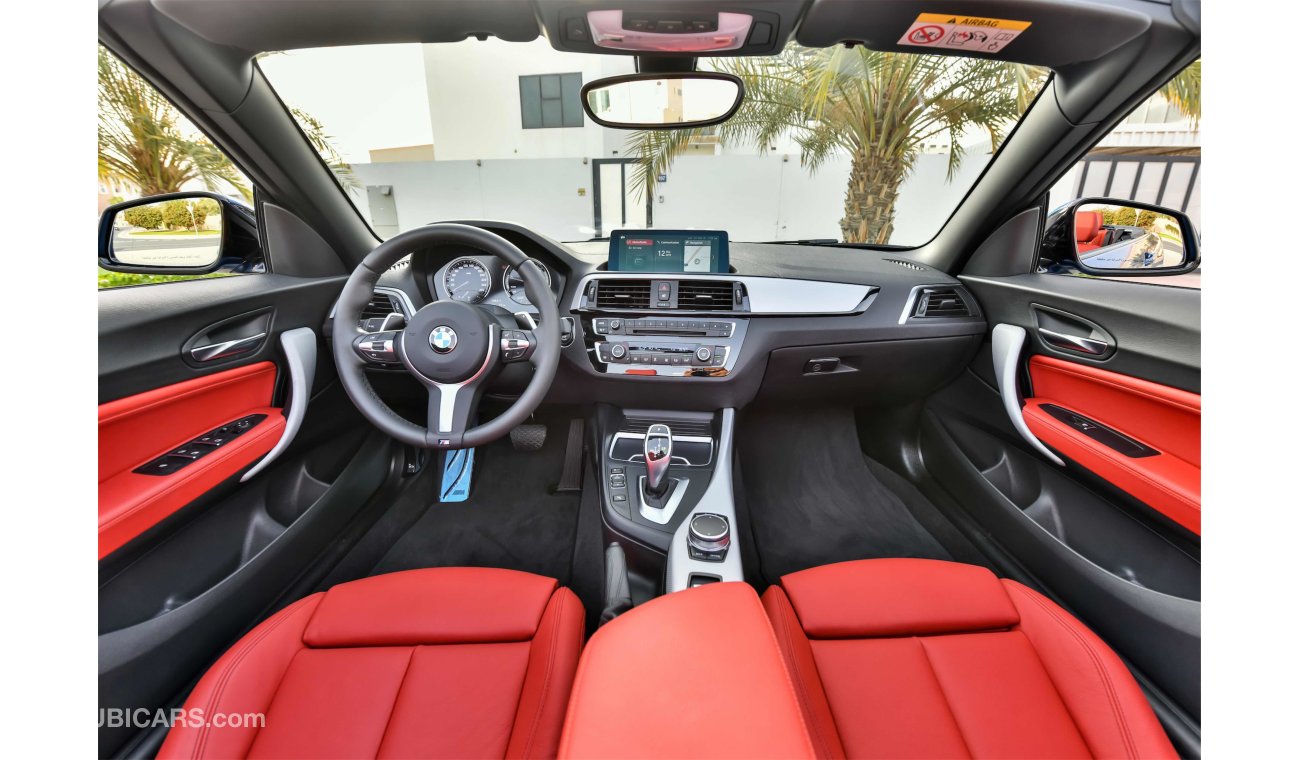 BMW M2 220i M-Kit - Warranty - GCC - AED 2,856 Per Month - 0% Downpayment