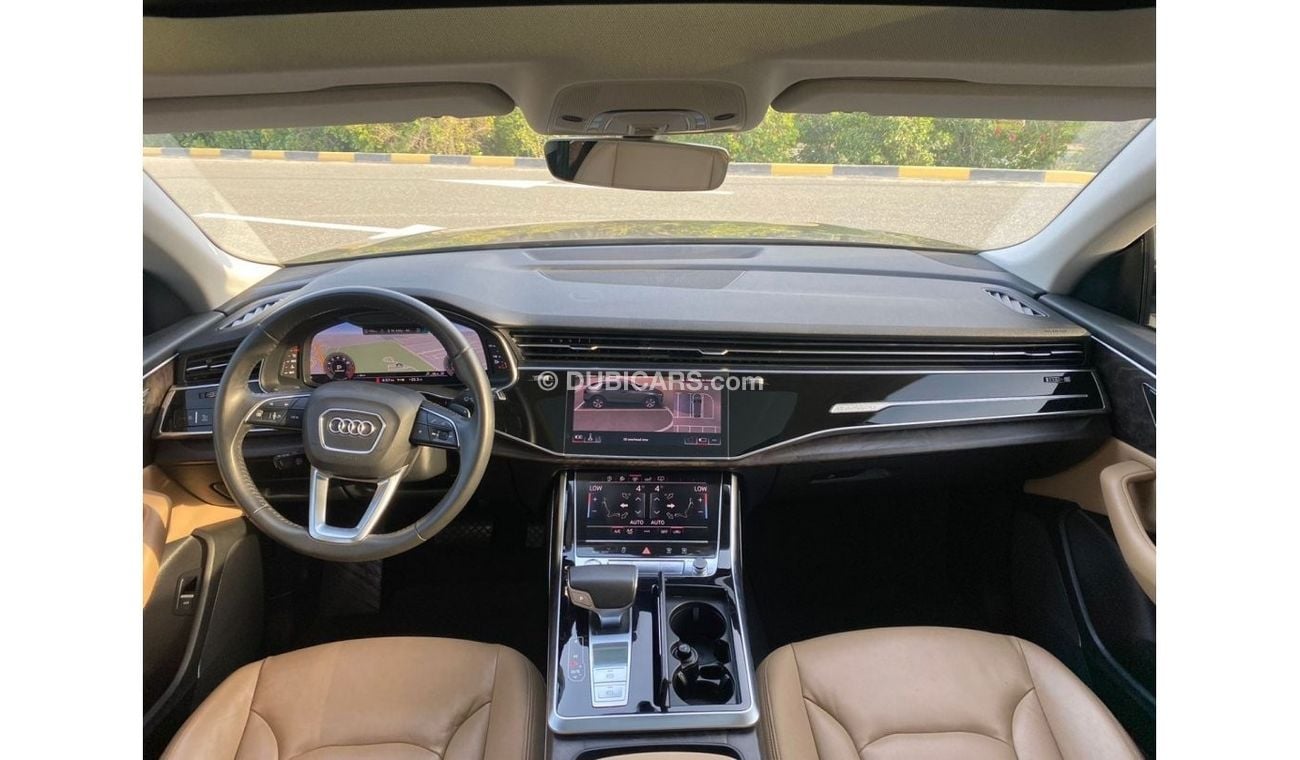 Audi Q8 55 TFSI quattro AUDI Q8 S-line 55 TFSI GCC 2019 FULL OPTION PERFECT CONDITION ORIGINAL PAINT UNDER W