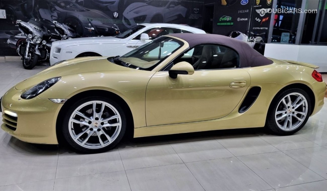 Porsche Boxster Std SPECIAL OFFER  PORSCHE BOXSTER 2013 GCC IN PERFECT CONDITION WITH ONLY 34K KM (SERVICE H