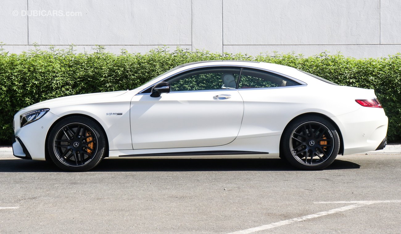 Mercedes-Benz S 63 AMG Coupe V8 BITURBO 4MATIC+ / European Specifications