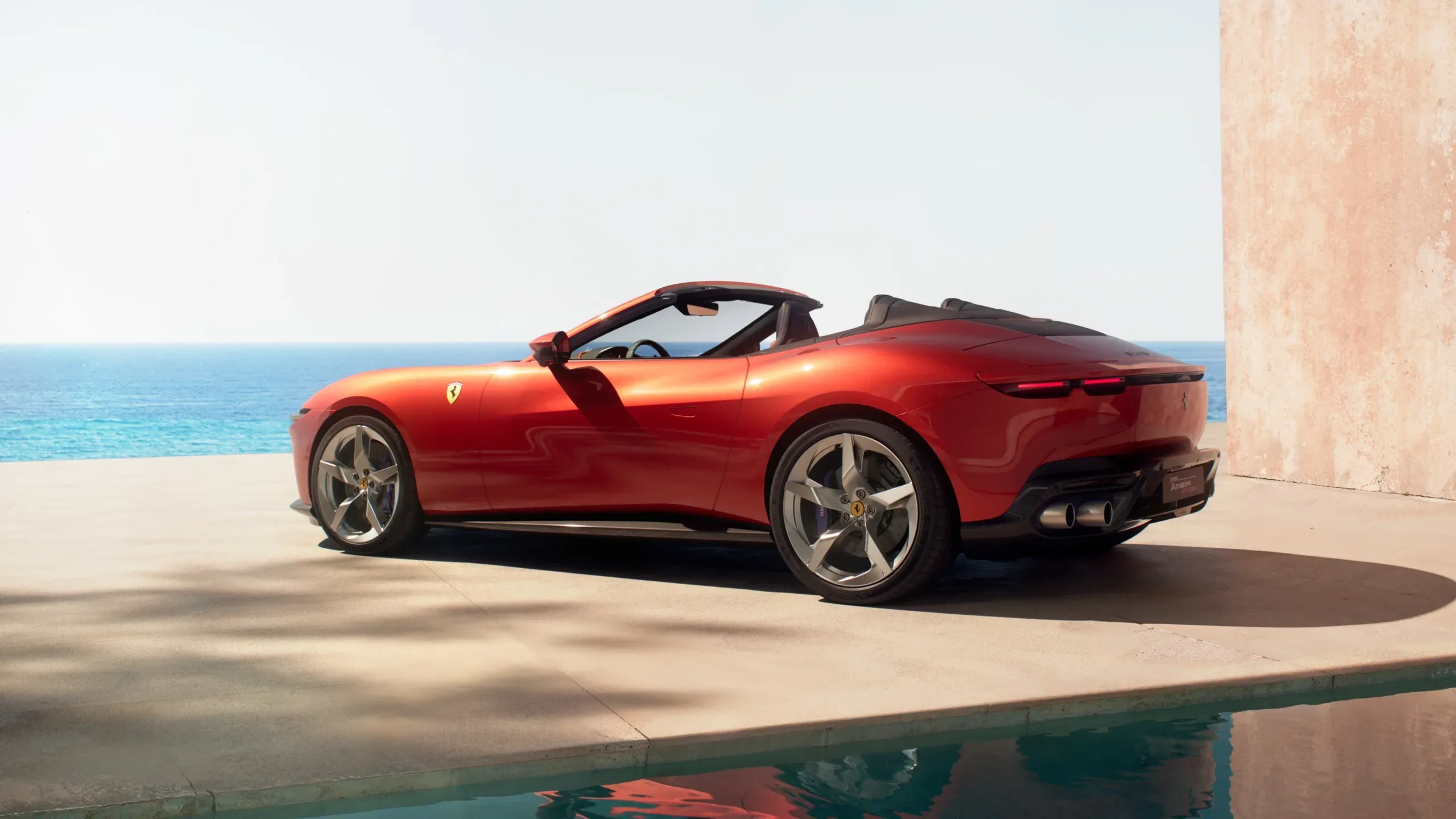 Ferrari Amalfi Spider exterior - Rear Side