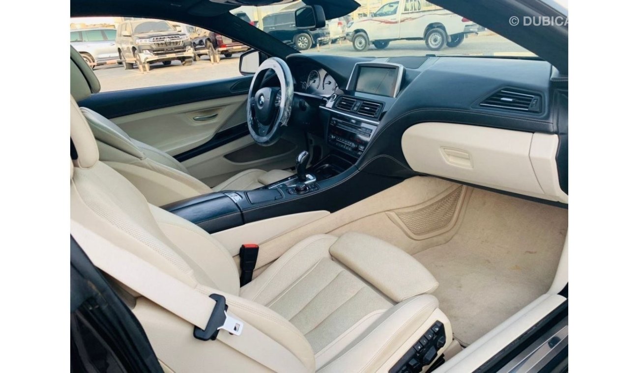 BMW 650i BMW 650CI COUPE بحالة ممتازة جدا مسرفسة كامل جاهزة للتسجيل