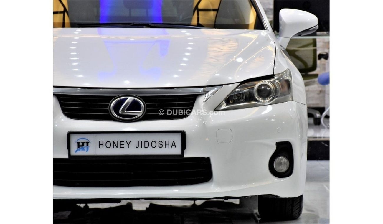 Lexus CT 200h EXCELLENT DEAL for our Lexus CT200 HYBRID ( 2012 Model ) in White Color GCC Specs