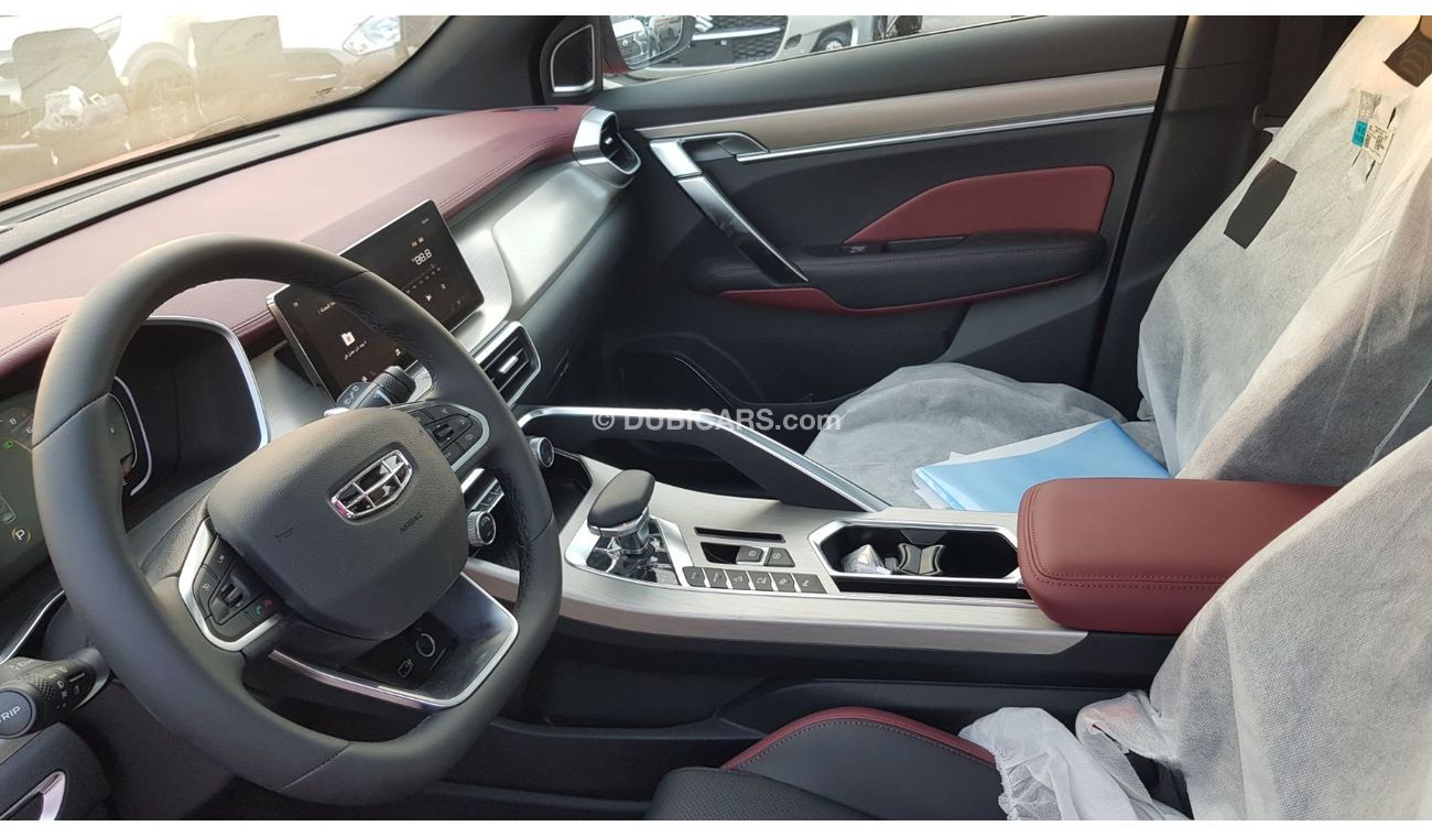 جيلي كول تري 2023 - Red Color-Digital Display -360° Panoramic View-Cruise Control