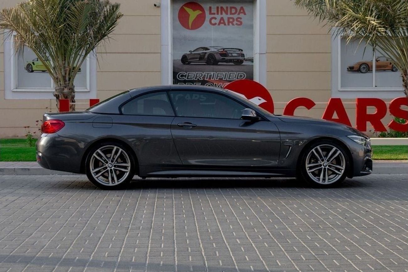 BMW 430i M Sport 2.0L BMW 430i M-Sport Convertible 2018 GCC under Warranty with Flexible Down-Payment.