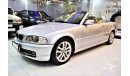 BMW 330i ONLY 134000KM BMW 330 Ci Convertible 2001 Model!! GCC Specs