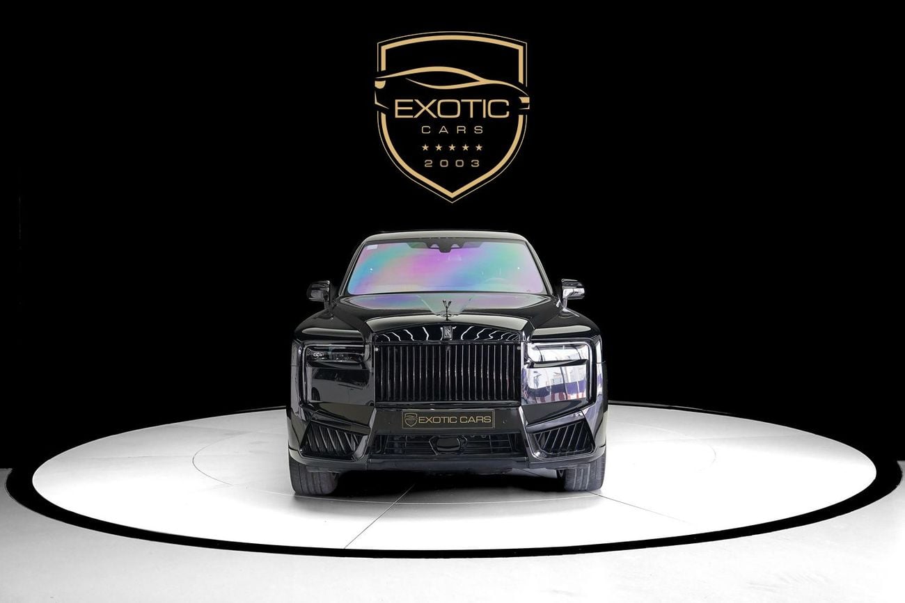 Rolls Royce Cullinan BLACK BADGE FACELIFT