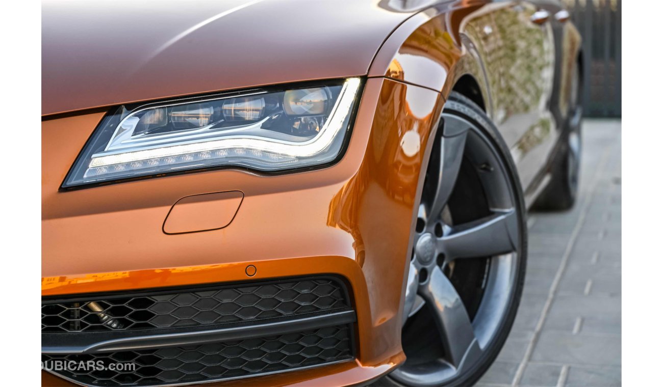 Audi A7 V6 S-Line | 1,547 P.M | 0% Downpayment | Full Option | Unique Color