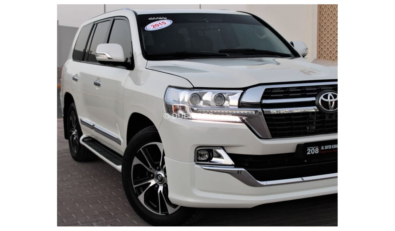 تويوتا لاند كروزر تويوتا لاند كروزر 2015 VXR V8 محول كامل 2020 رقم 1 فل أوبشن خليجي بحالة ممتازة بدون حوادث نظيفه جدا