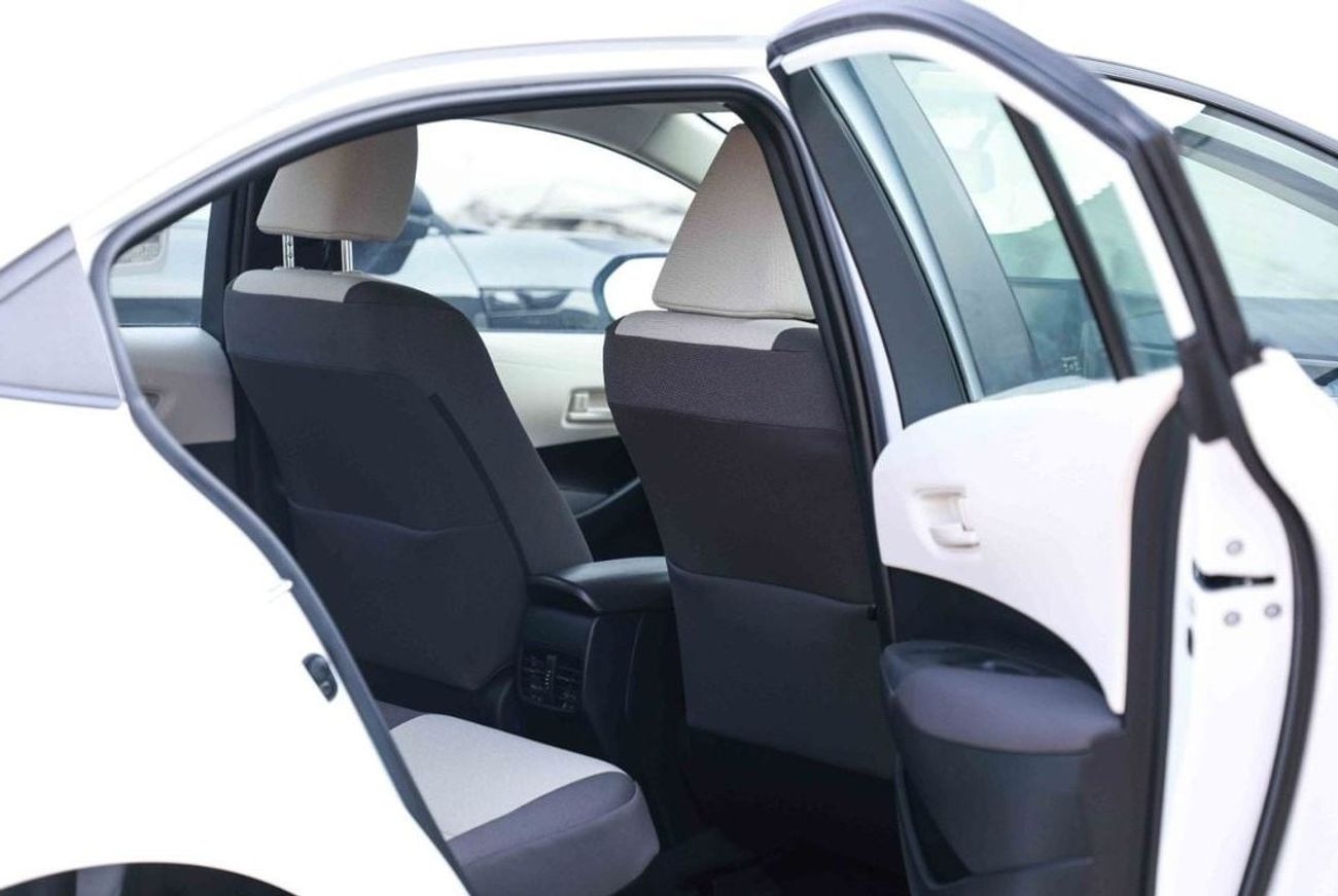 Toyota Corolla 2024 TOYOTA COROLLA LOW HYBRID 1.8 - SUPER WHITE inside FROMAGE | Export Only