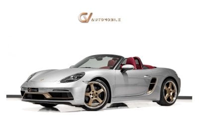 Porsche 718 Boxster 25 Years GCC Spec - With Warranty