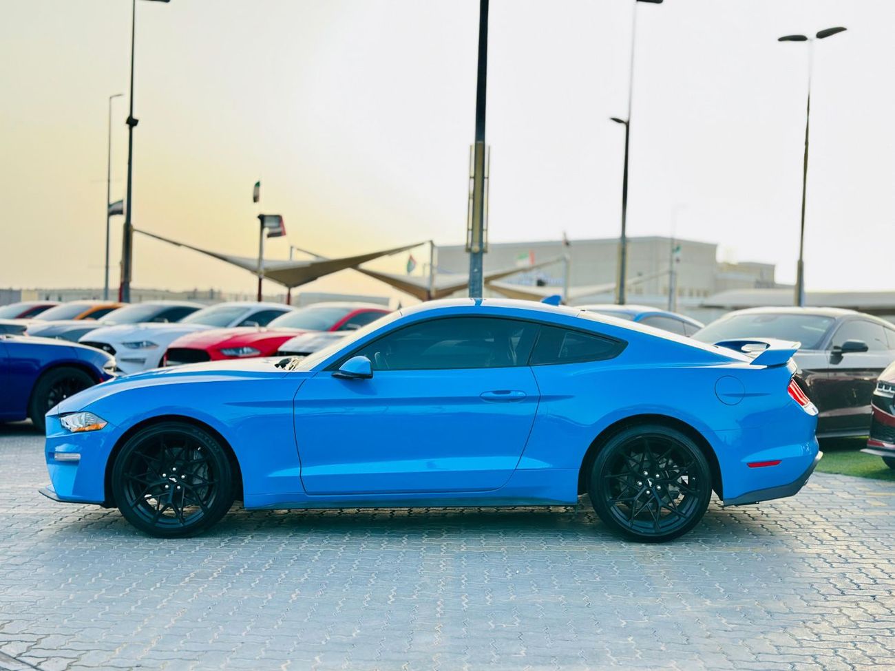 Ford Mustang GT Premium 5.0L V8 | Monthly 1720/- | 0% DP | Performance Package | Blindspot | # 27642