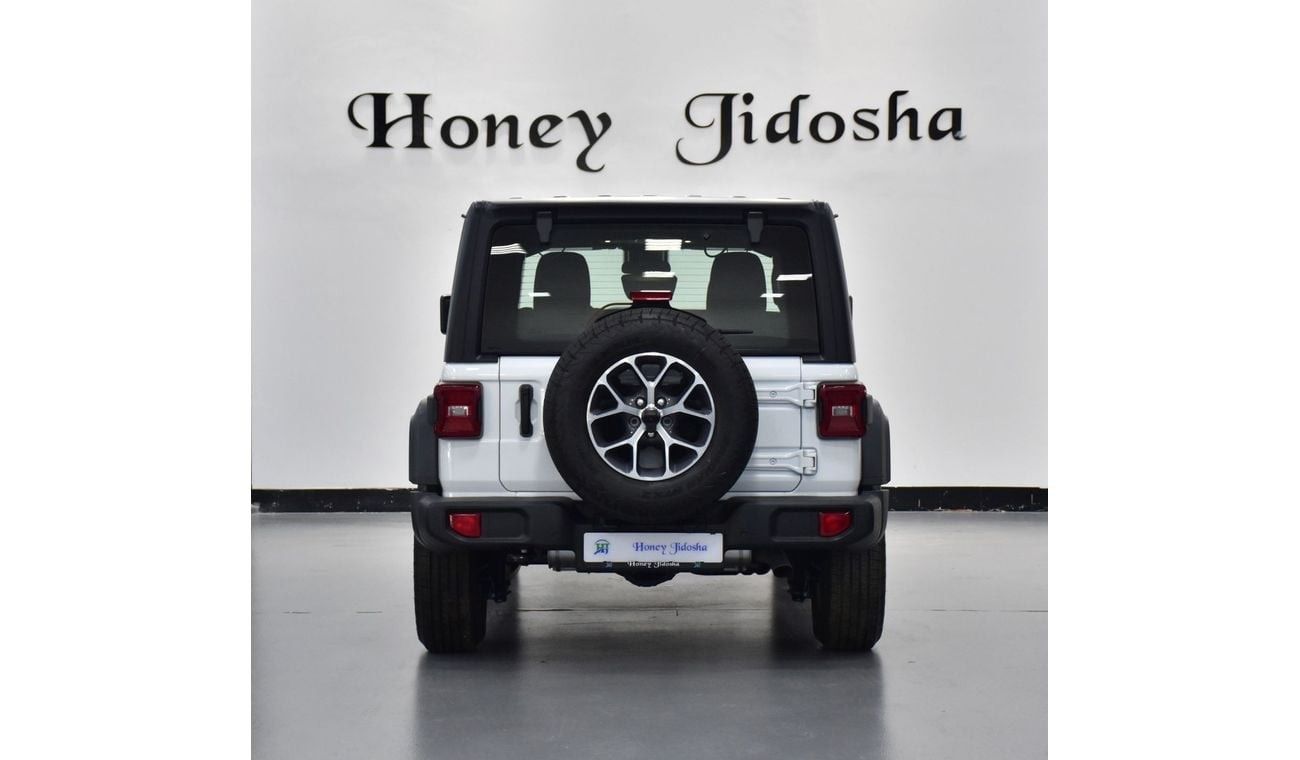 Jeep Wrangler EXCELLENT DEAL for our Jeep Wrangler Unlimited SPORT 2.0L ( 2024 Model ) in White Color GCC Specs