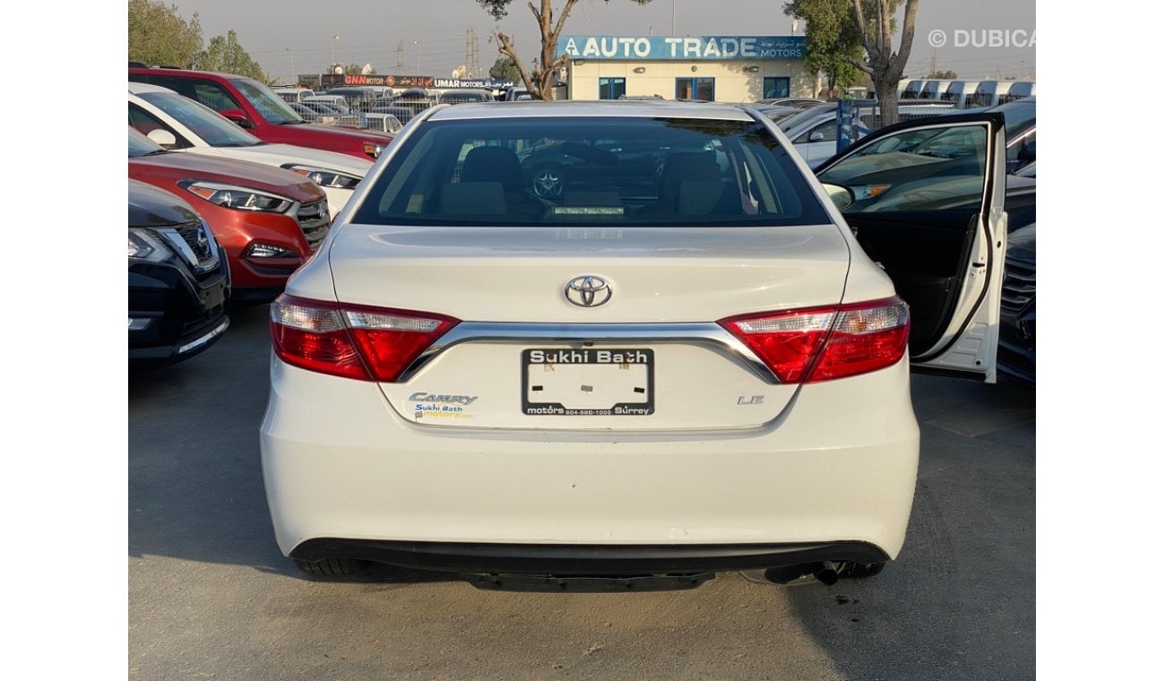 Toyota Camry LE  2.5L V4 2015 RUN & DRIVE AMERICAN SPECIFICATION