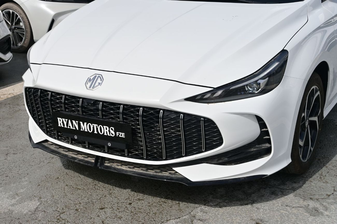 أم جي 5 MG5 1.5L Turbo, Petrol, FWD Model 2025 Color White