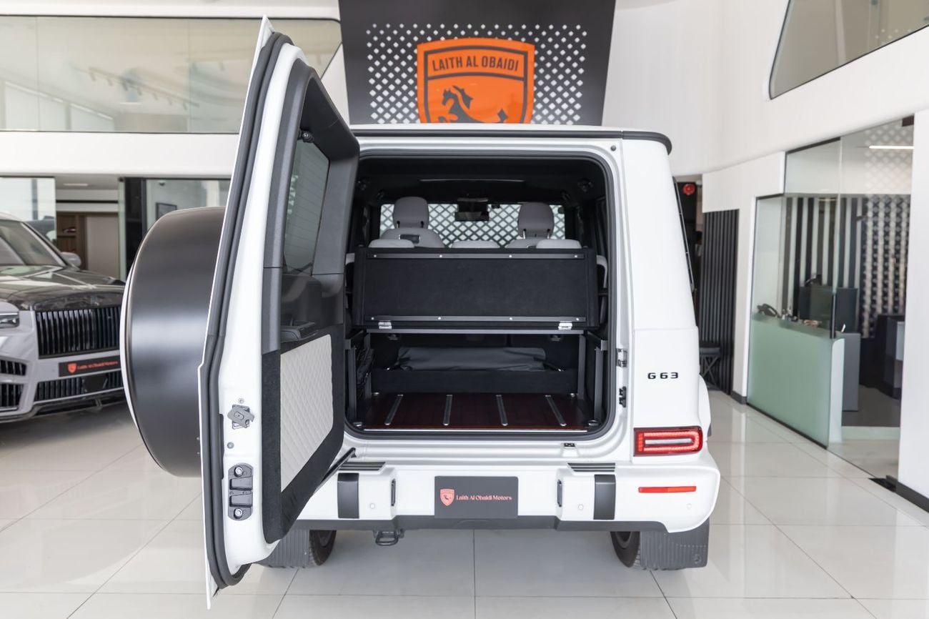 Mercedes Benz G63 AMG STD Mercedes-Benz G63 AMG | Fully loaded | Original Matte White | Japanese Specs