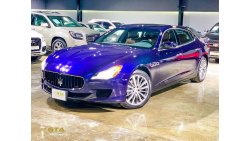 مازيراتي كواتروبورتي 2016 Maserati Quattroporte, Maserati Warranty+Service Contract, Service history, GCC, Low Kms