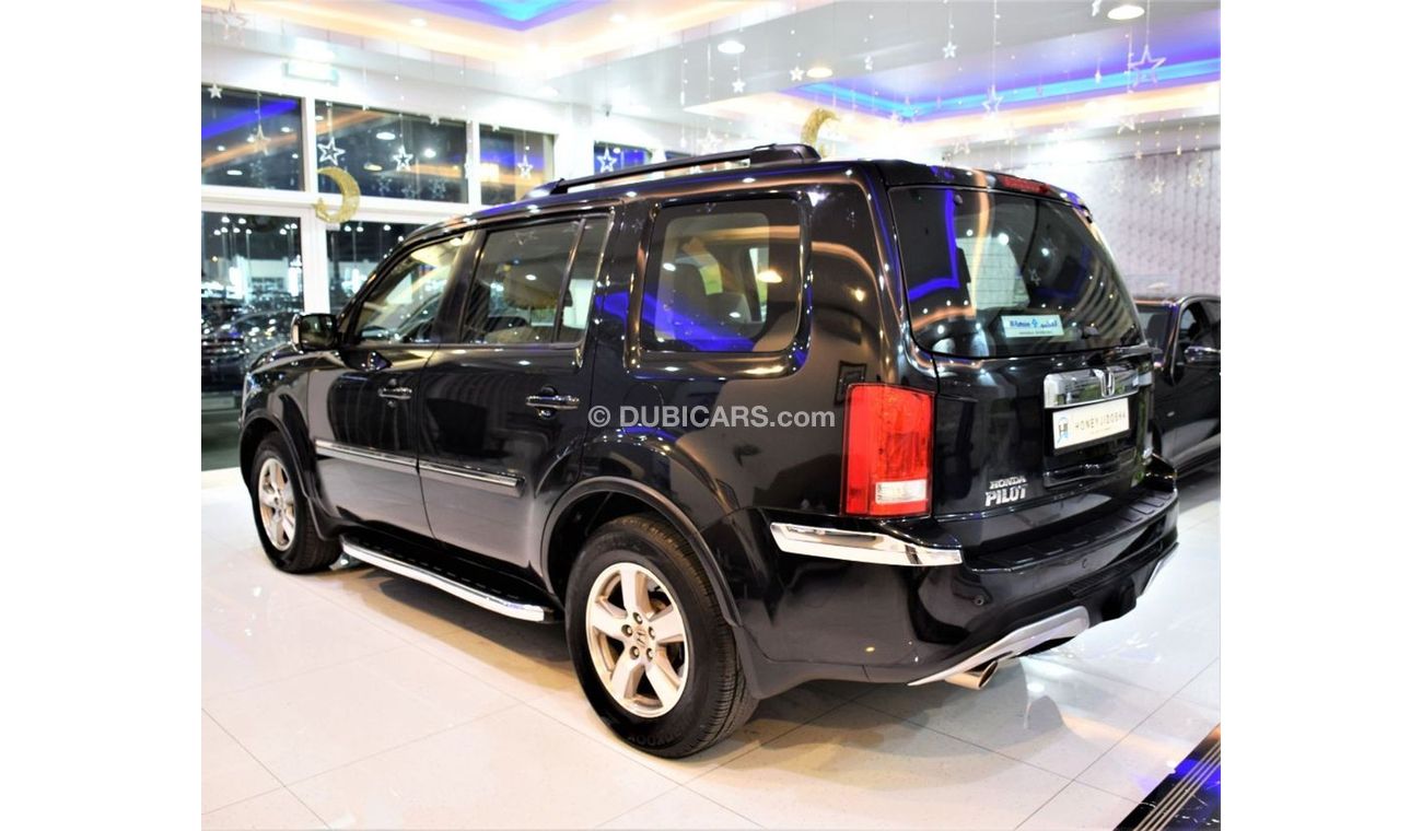 هوندا بايلوت AMAZING Honda Pilot 4WD 2012 Model!! in Black Color! GCC Specs