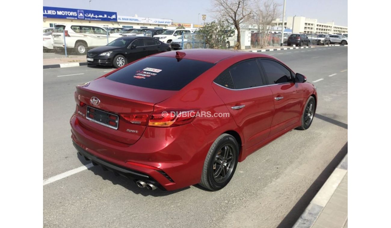 Hyundai Elantra HYUNDAI ELANTRA/AVANTE 2017 SPORT RED