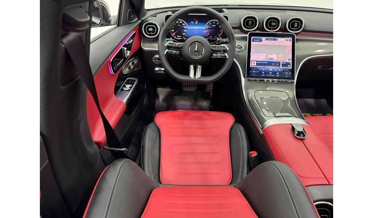 مرسيدس بنز C 200 Premium 2.0L 2024 Mercedes Benz C200 AMG, 2027 Mercedes Warranty, Very Low Kms, GCC