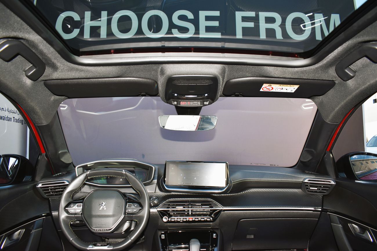 بيجو 208 AED 1279 PM | 1.2T L GT GCC AGENCY WARRANTY UP TO 2026 OR 100K KM