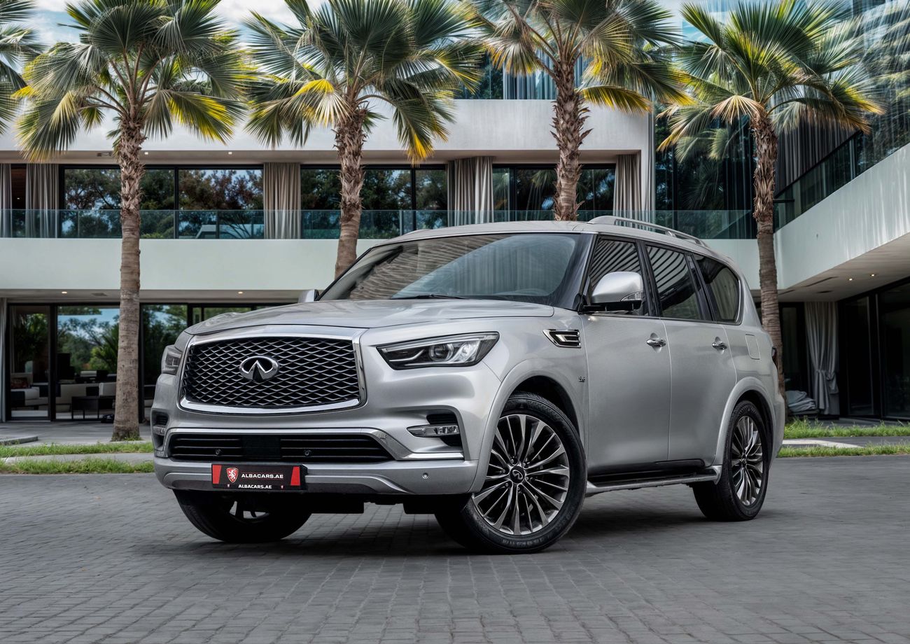 إنفينيتي QX80 QX80 | 2,644 P.M | 0% Downpayment | Low KM | Warranty | Agency History!