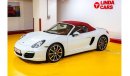 Porsche Boxster S Porsche Boxster S Convertible 2014 GCC under Warranty with Flexible Down-Payment.