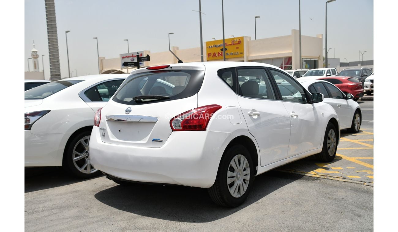 Nissan Tiida 2015 White GCC No Accident No Paint A perfect Condition