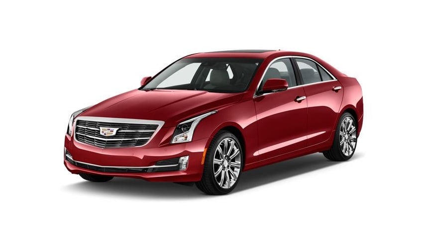 Cadillac ATS cover - Front Left Angled