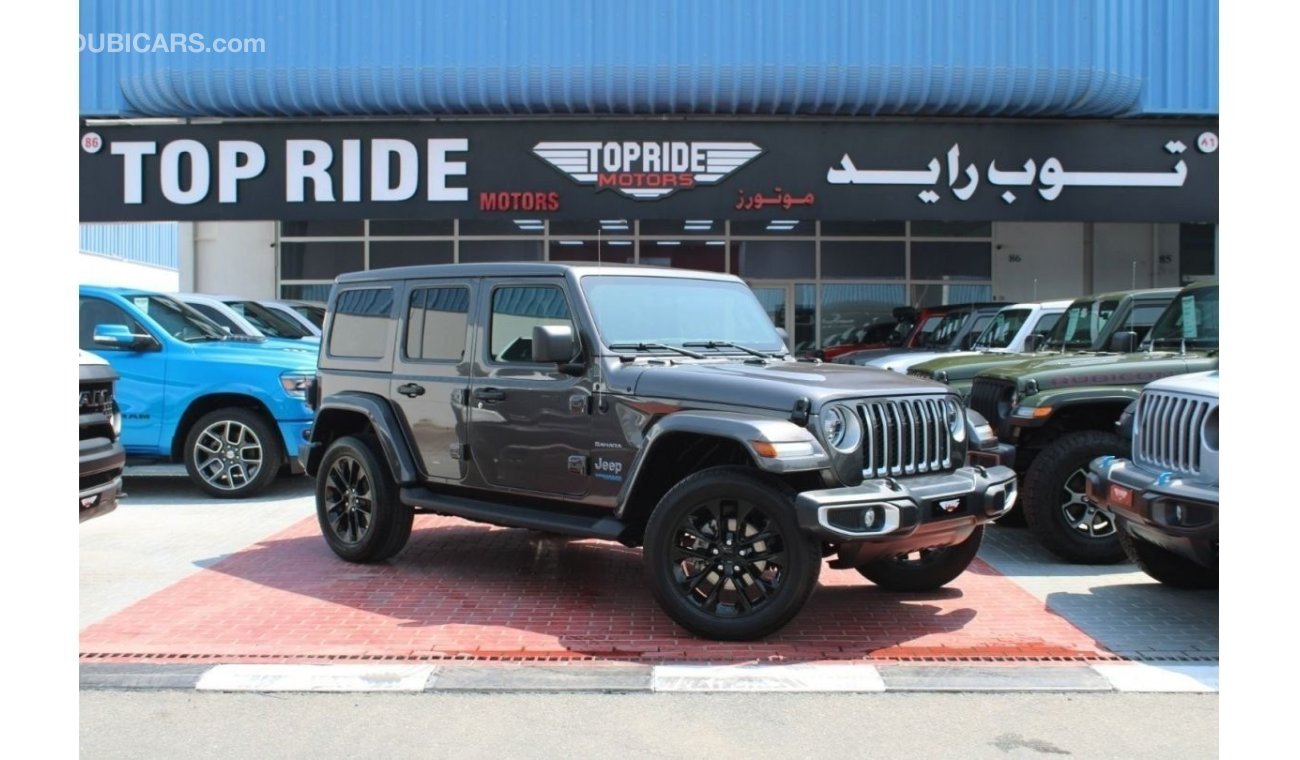 جيب رانجلر WRANGLER SAHARA 4XE  2.0L 2021 - FOR ONLY 2,377 AED MONTHLY