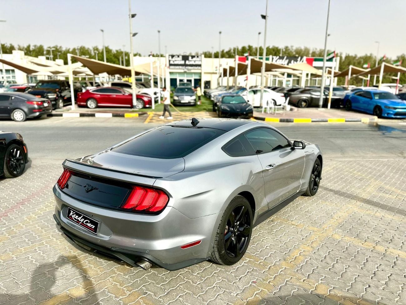 Ford Mustang STD Ecoboost | Monthly 1100/- | 0% DP | Original Airbags | Leather Seats | # 38688S