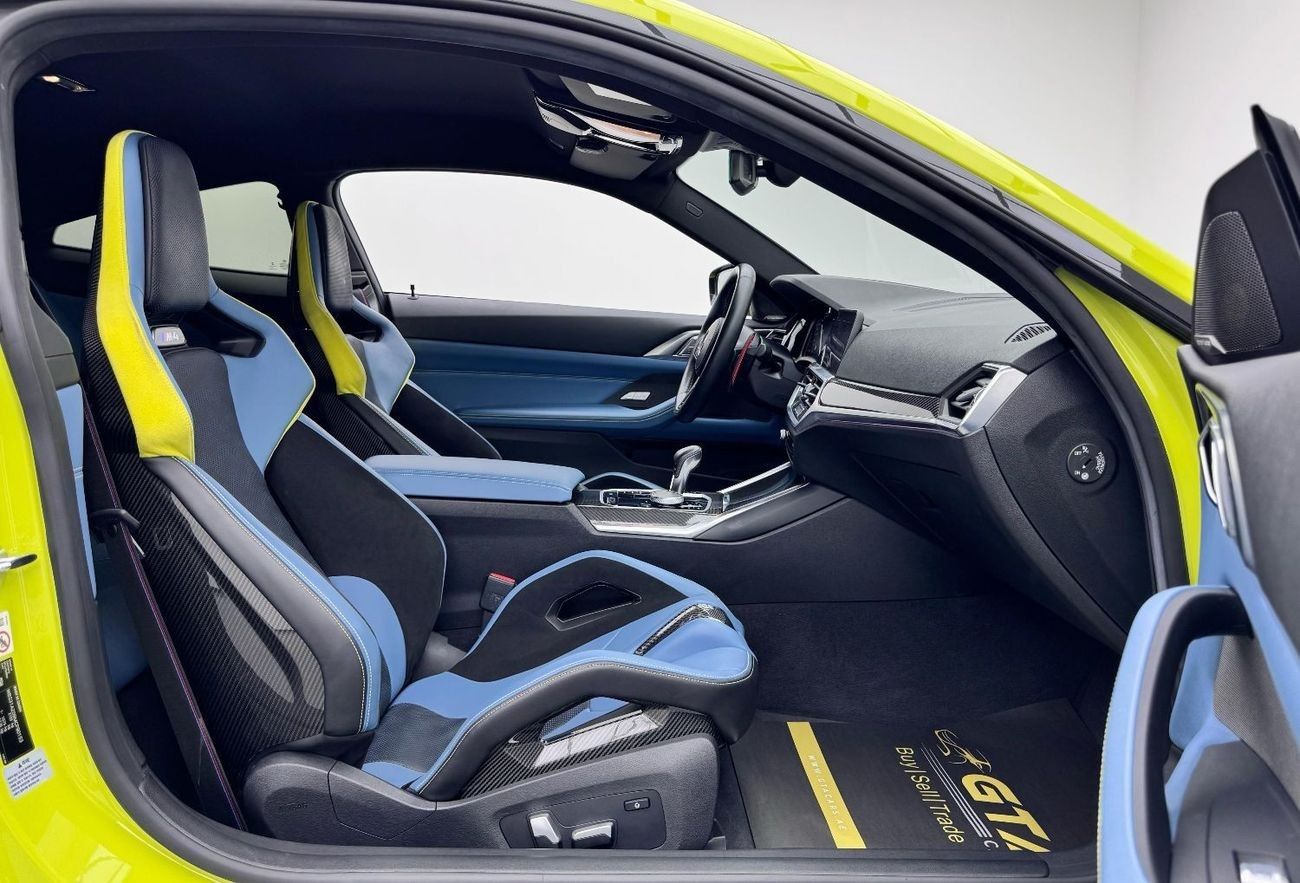 بي أم دبليو M4 Competition 3.0L 2021 BMW M4 Competition, Warranty, Carbon Fiber Package, Very Low Kms