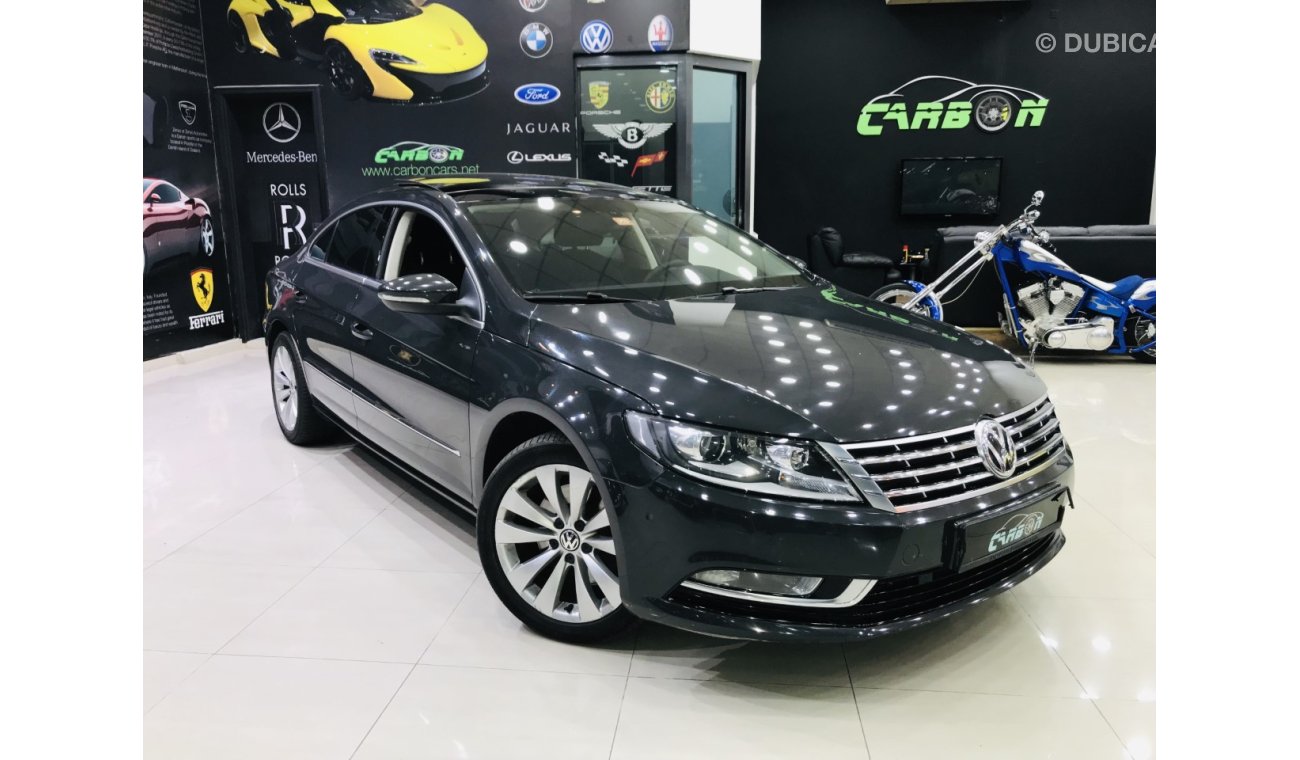 Volkswagen CC ( 750 AED ) PER MONTH  - 2014 - GCC - ONE YEAR WARRANTY