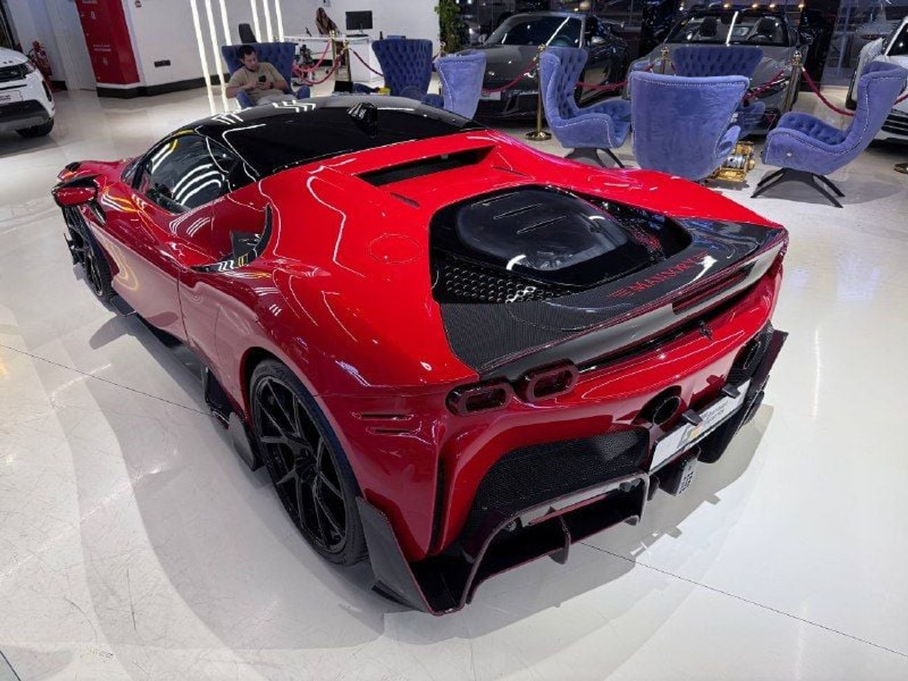 Ferrari SF90 Stradale 2021 F9XX BY MANSORY | ASSETTO FIORANO | CARBON INTERIOR AND EXTERIOR | 3 YEARS WARRANTY AND SERVICE