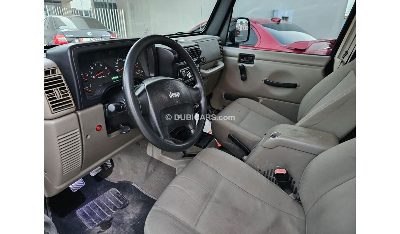 Jeep Wrangler WRANGLER SPORT 2006/ MANUAL TRANSMISSION