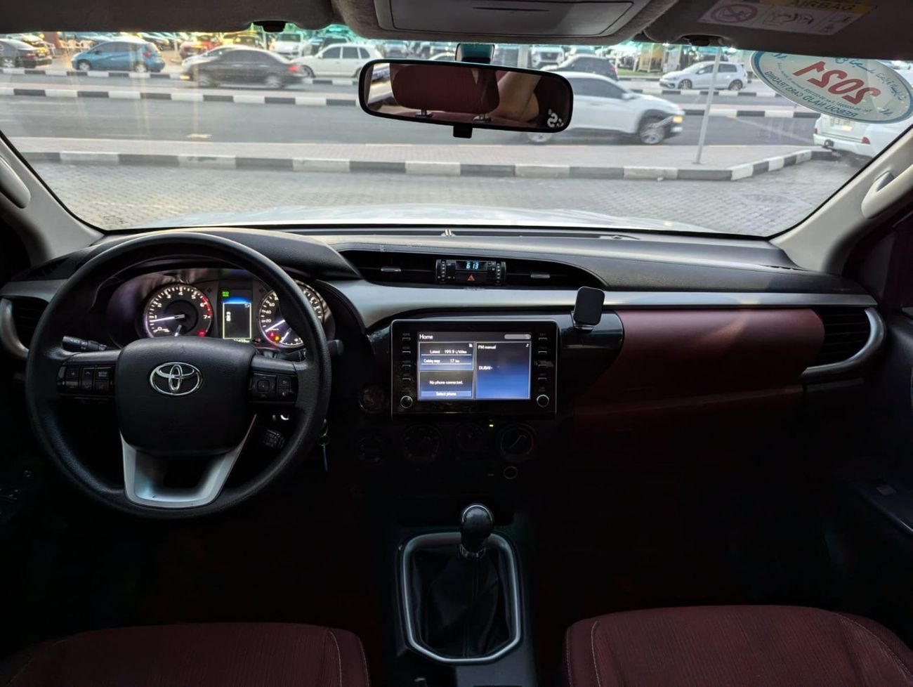 تويوتا هيلوكس 2021 Toyota Hilux GL 2 (AN120), 4dr Double Cab Utility, 2.7L 4cyl Petrol, Manual, Four Wheel Drive. 