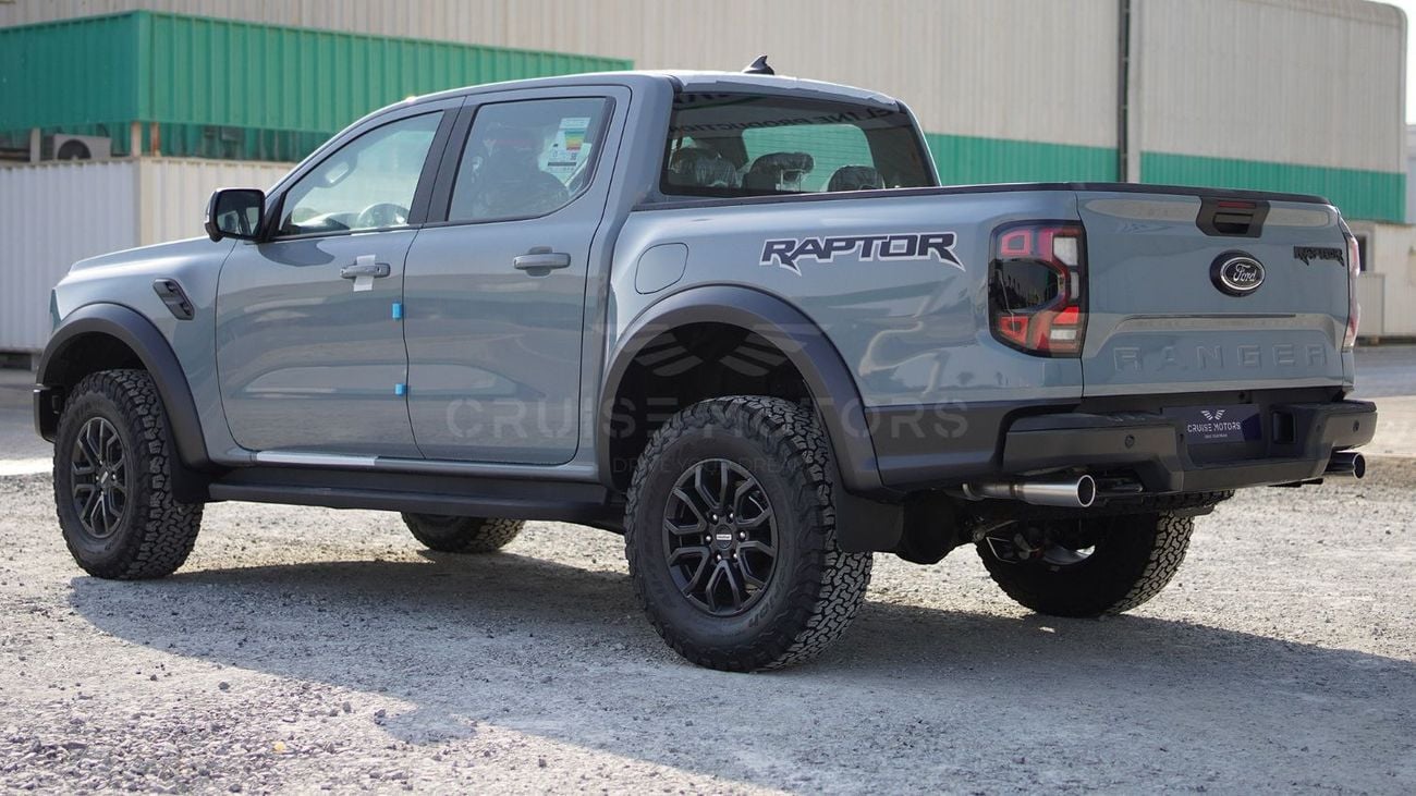 فورد رينجر رابتور Automatic - 3.0L - Petrol - Pick Up - 4WD - 5 Seats - 4 Doors - GREY