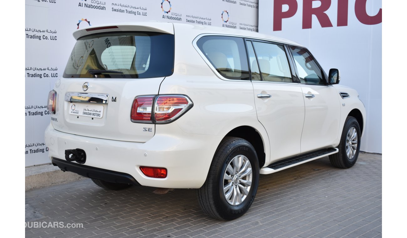 نيسان باترول 5.6L SE 2015 GCC DEALER WARRANTY