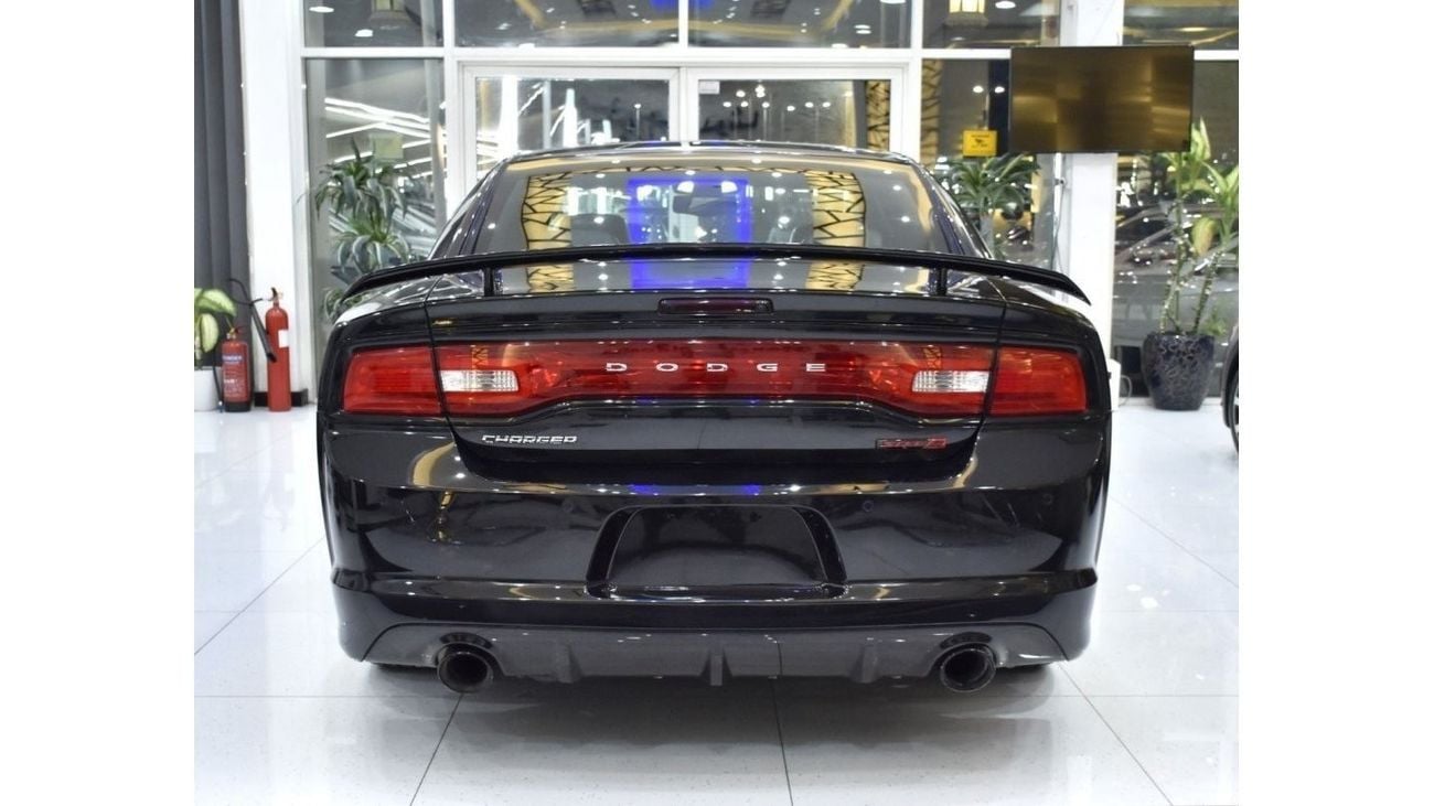 Dodge Charger EXCELLENT DEAL for our Dodge Charger SRT8 ( 2013 Model ) in Black Color GCC Specs