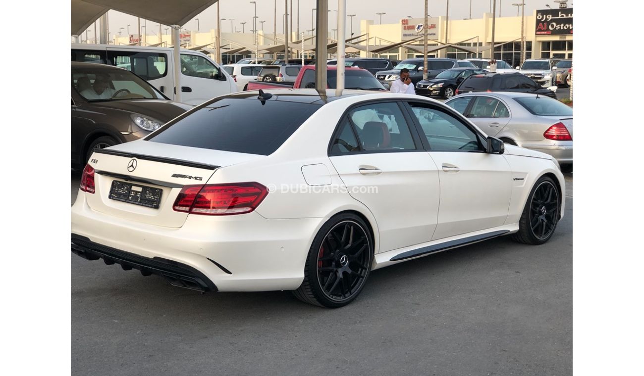 Mercedes-Benz E 63 AMG Mercedes Benz E63 AMG model 2014 car prefect condition full option