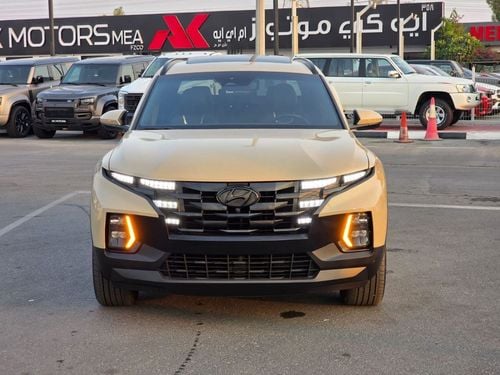 Hyundai Santa Cruz 2.5 Turbo engine 4x4 , sunroof , 360 cameraa and original leather seats