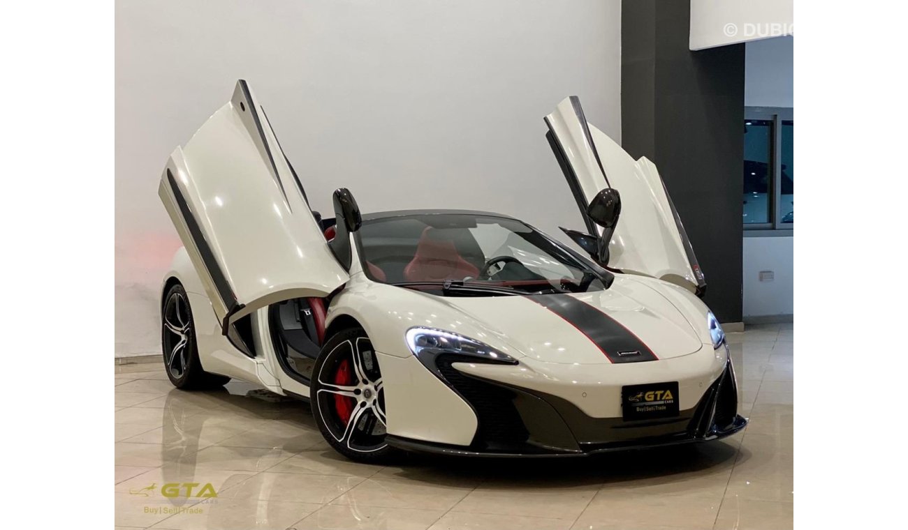 McLaren 650S 2016 McLaren 650S Spider, Full McLaren Service History, Warranty, GCC