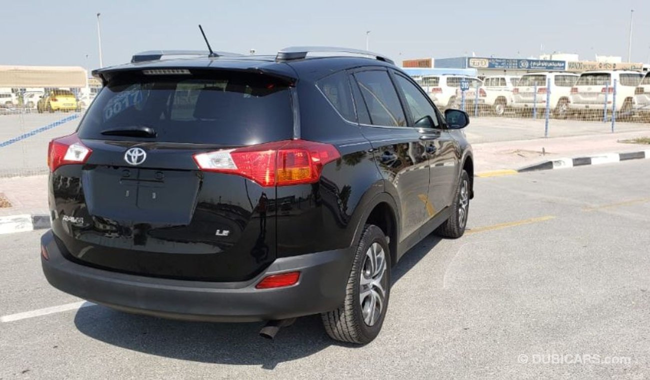 Toyota RAV4 TOYOTA RAV4 2015 BLACK INSIDE RED LEATHER