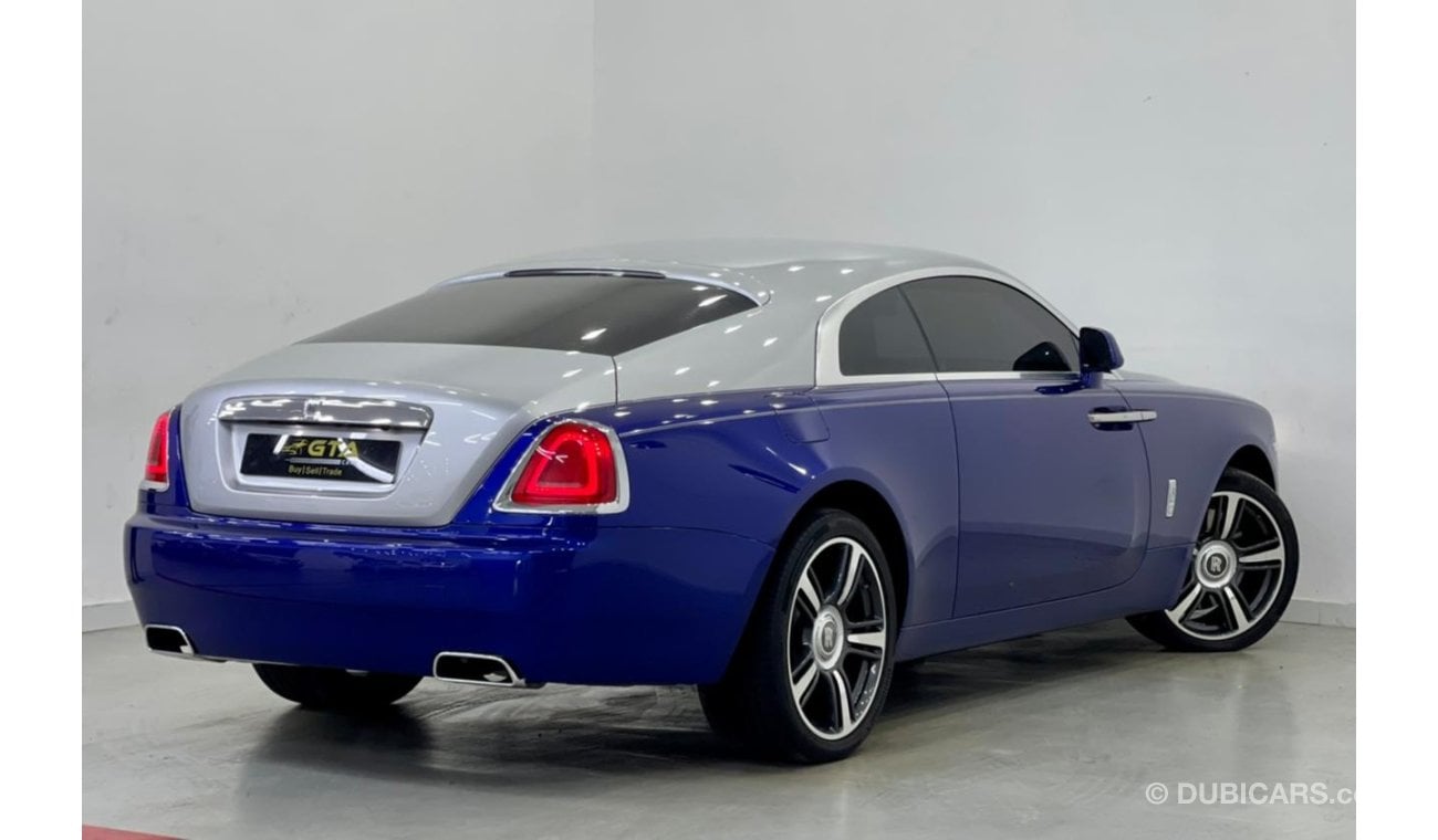 Rolls-Royce Wraith Std 2016 Rolls Royce Wraith (4 Buttons), ( Star Lights ), Rolls Royce Warranty-Service Contract, GCC