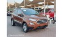 Ford EcoSport فورد ايكو سبورت 2020 امريكي  نظيفه جدا من الداخل و الخارج