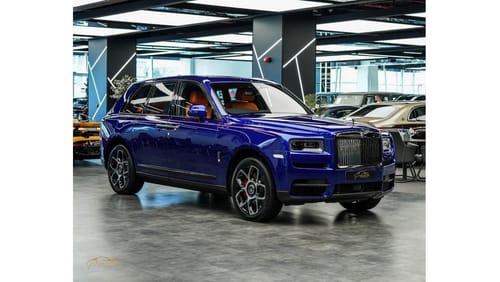 رولز رويس كولينان 2023 | BRAND NEW | GCC | ROLLS ROYCE CULLINAN BLACK BADGE | SALAMANCA BLUE | WARRANTY SERVICE