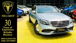 Mercedes-Benz S 650 / V12 / 6.5L / GCC / 2018 / DEALER WARRANTY UNTIL 01/01/2023 / ONLY 9,157 DHS MONTHLY