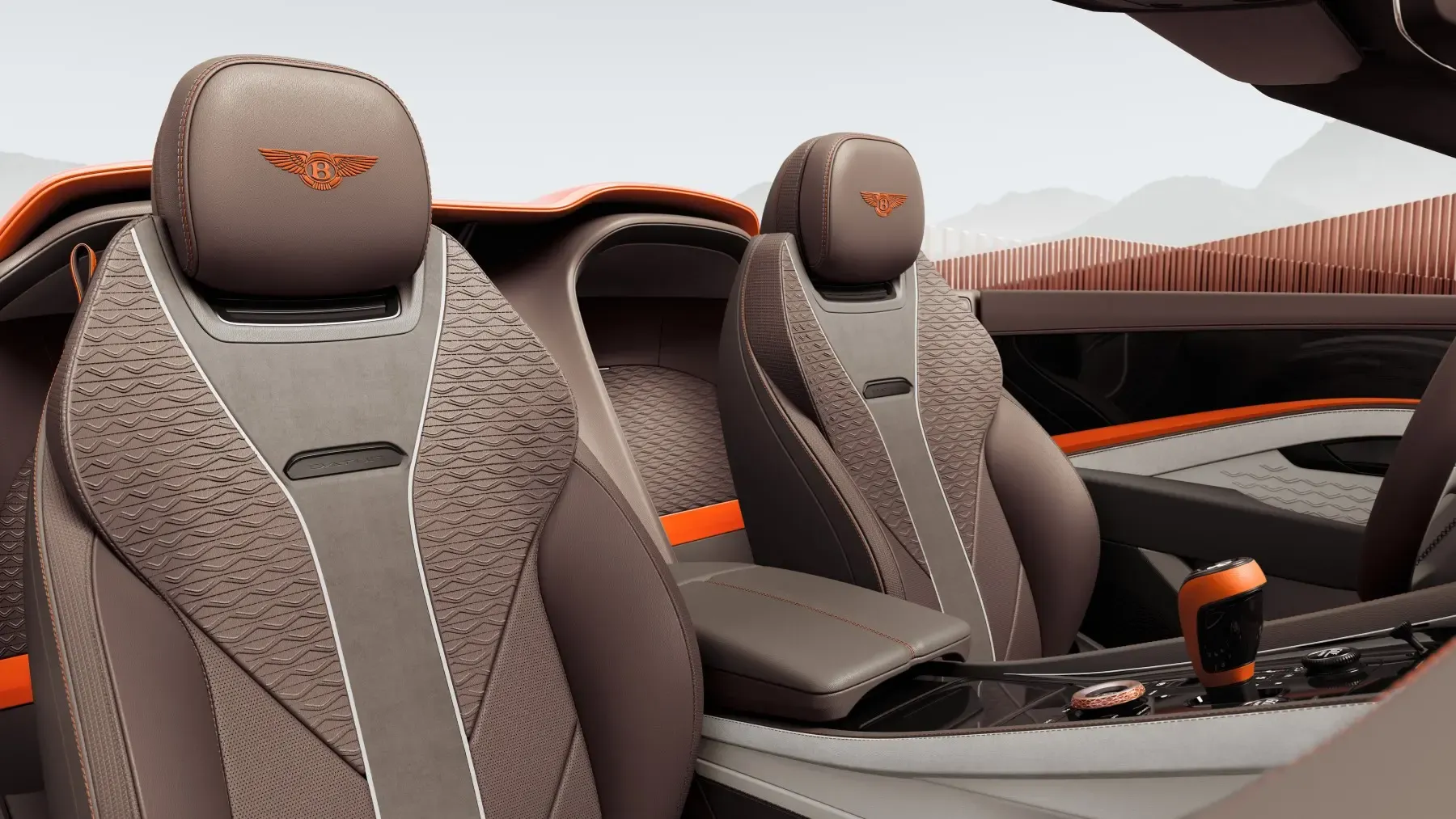 Bentley Batur interior - Seats